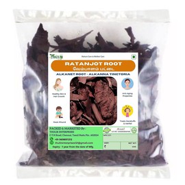 THULIR Vembalam Pattai For Hair Growth - 100 Gms | Ratanjot Root | Onosma Echiodes | Alkanet Root For Hair | Alkanna Tinctoria | Laljadi | Rattan Jot | Vembada