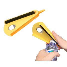 Easy Grip 4-in-1 Jar Opener - Effortless Opening for Weak Hands - Multifunctional Kitchen Tool for Bottles, Cans, Jars, and More - Essential Home Assistance - 1PCS