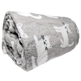 JUSThome Soft Cosy Lightweight Fleece Throw 50 x 60 cm, 50x60