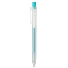 MUJI NBA45A8A Smooth Paint Gel Ink Ball Point Retractable Asagi 0.5mm