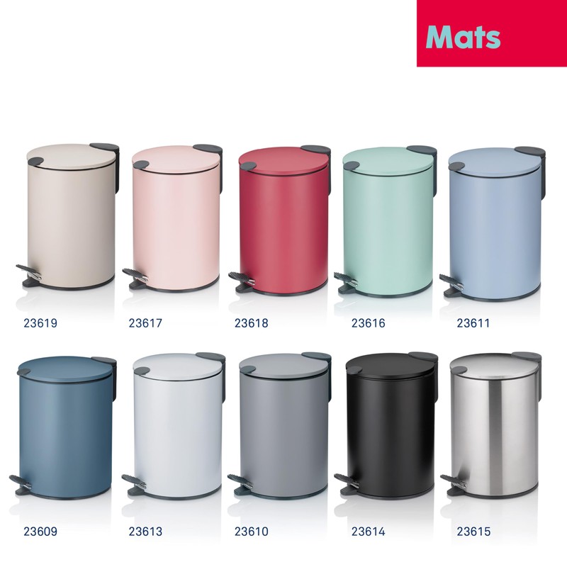 Kela Bin, Metal, Pink, one Size