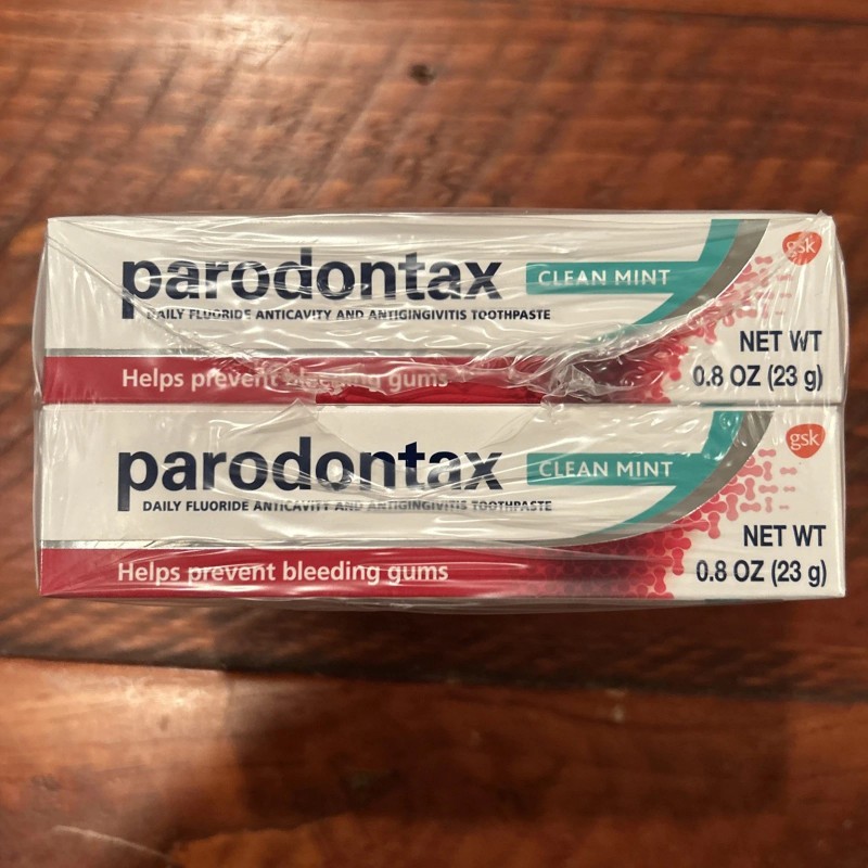 parodontax toothpaste 6 pack travel size 0.8 oz clean mint