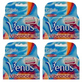 Gillette Venus Vibrance Refill Razor Blades for Women, 16 Cartridges