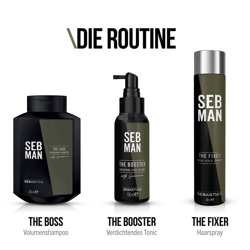 SEB MAN THE FIXER – Fixierspray mit 24h Feuchtigkeits-Schutz und