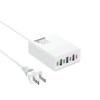 Universal 120W 6-in-1 Desktop Charger 112W Multi-Port Charging Station USB-C