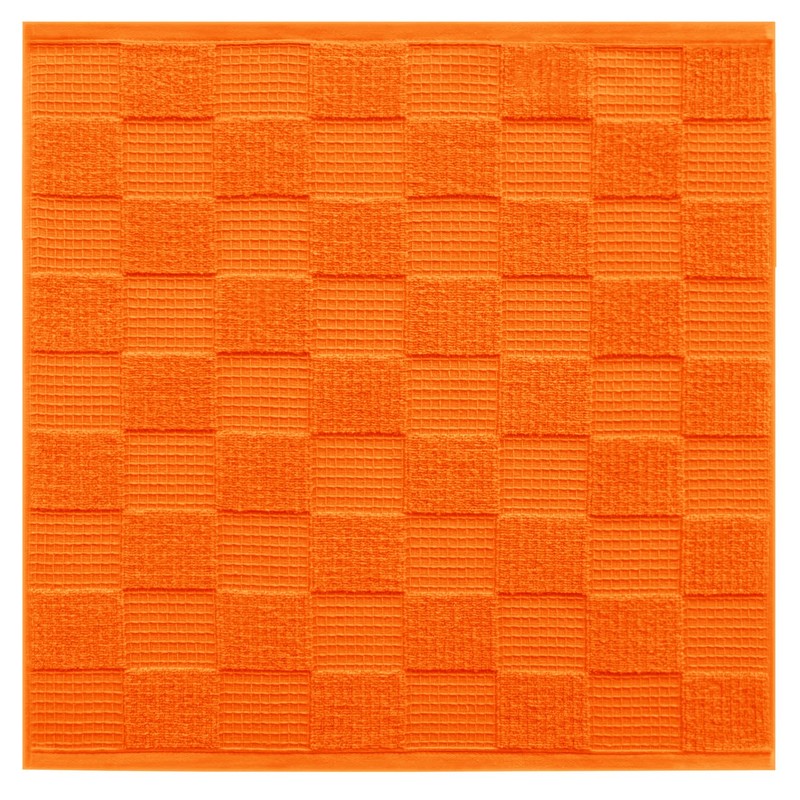 Lashuma Lisbon Kitchen Towels, Orange, Set of 3, 50 x