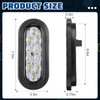 Yexiya 12 Pack Oval LED Trailer Light Kit - 10