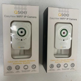Q-See LOT of 2 NEW Q-See WiFi IP Camera Easy View Night Vision QN6401X surveillance