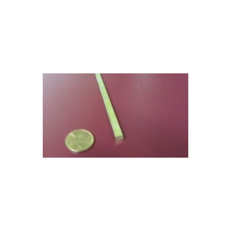 Basic 360 Brass Square Bar 3/16" Thick x 3/16" Wide