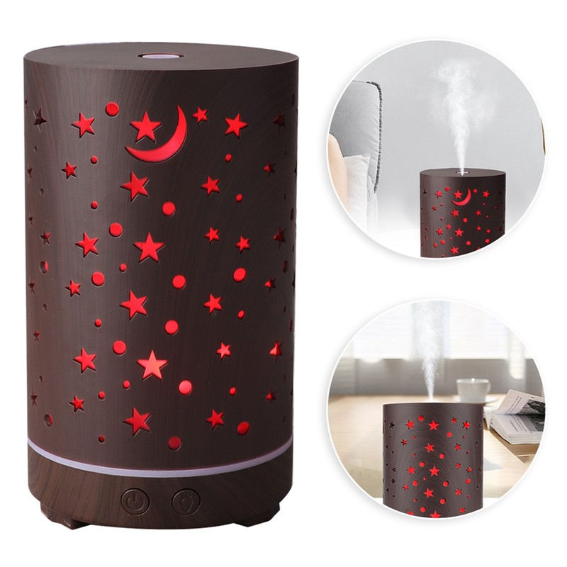 Desktop Humidifier Aroma Air Diffuser Aromatherapy Mist Humidifier With Night