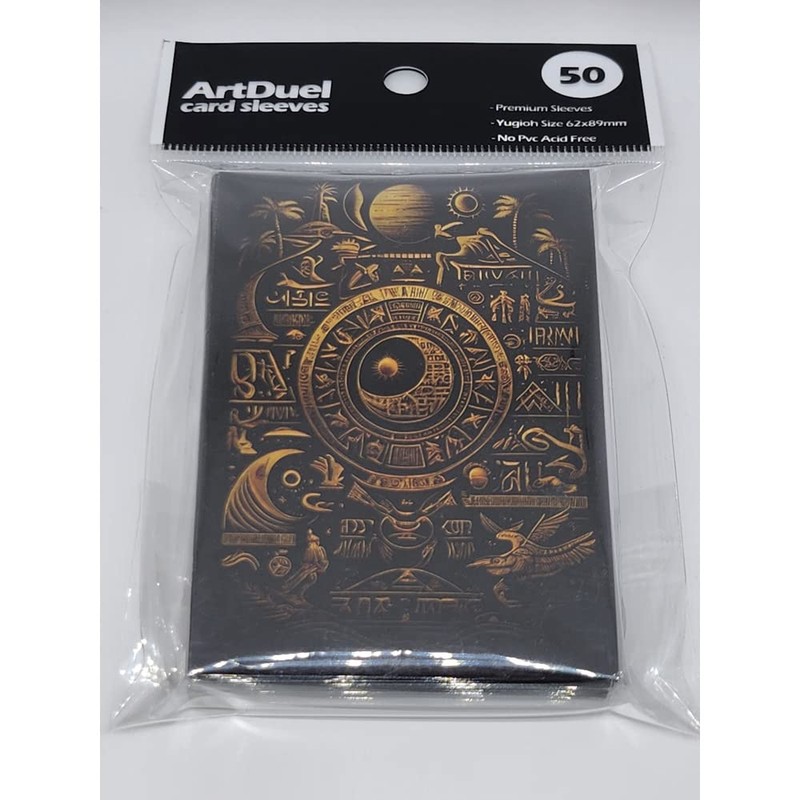 ArtDuel Yugioh Card Sleeves - Book of Pharaoh - 50ct