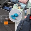 Suitcase Locks with Keys,6 Pack Small Padlock, Luggage Locks Coloured