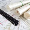 Metal Scale Ruler for Architects & Engineers, Matrix 30cm Black