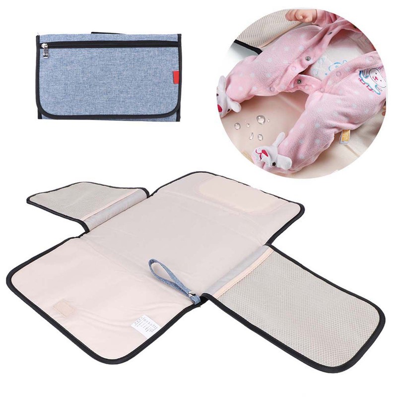 Baby Diaper Changing Pad Portable Multifunctional Travel Changing Mat Station