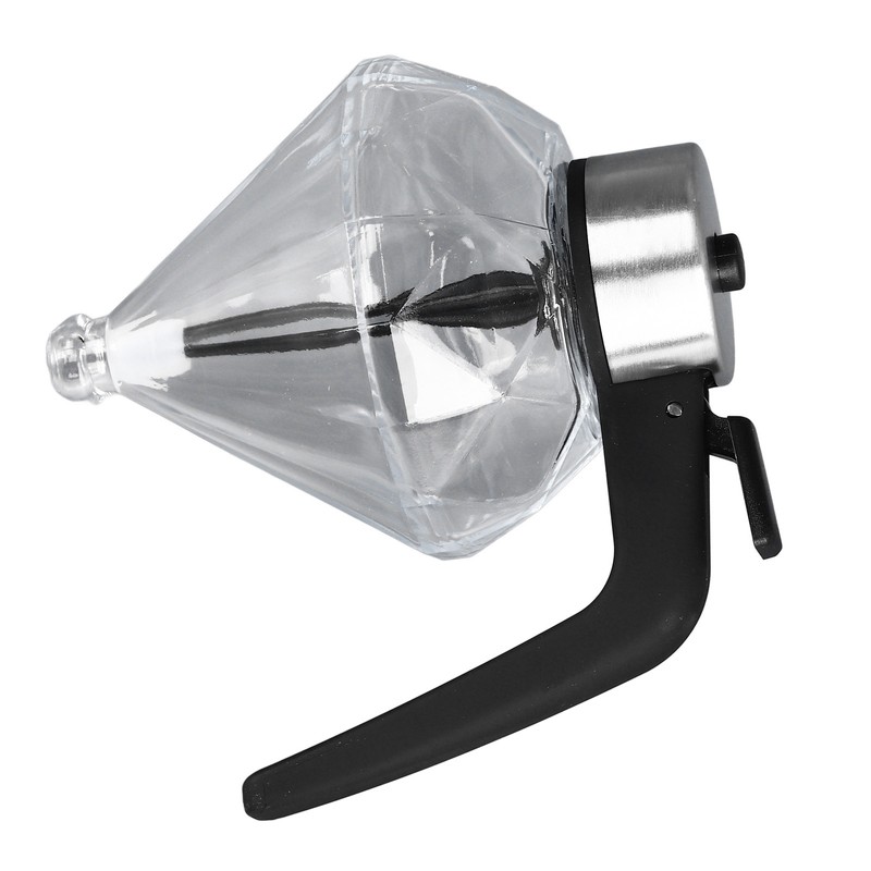 Honey Syrup Dispenser with Stand Multipurpose Honey Jar Clear Glass