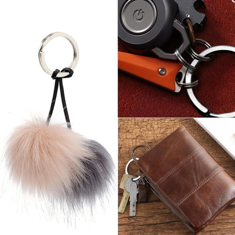 AutCreation Titanium Key Holder Ring, Lightweight Keychain, Key Ring, Outer
