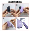 Yuebutor Key Fob Cover Case Compatible with Chevy 2021-2023 Suburban