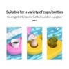 Floating Drink Holder Silicone Pool Drink Floats Cup Coasters Summer