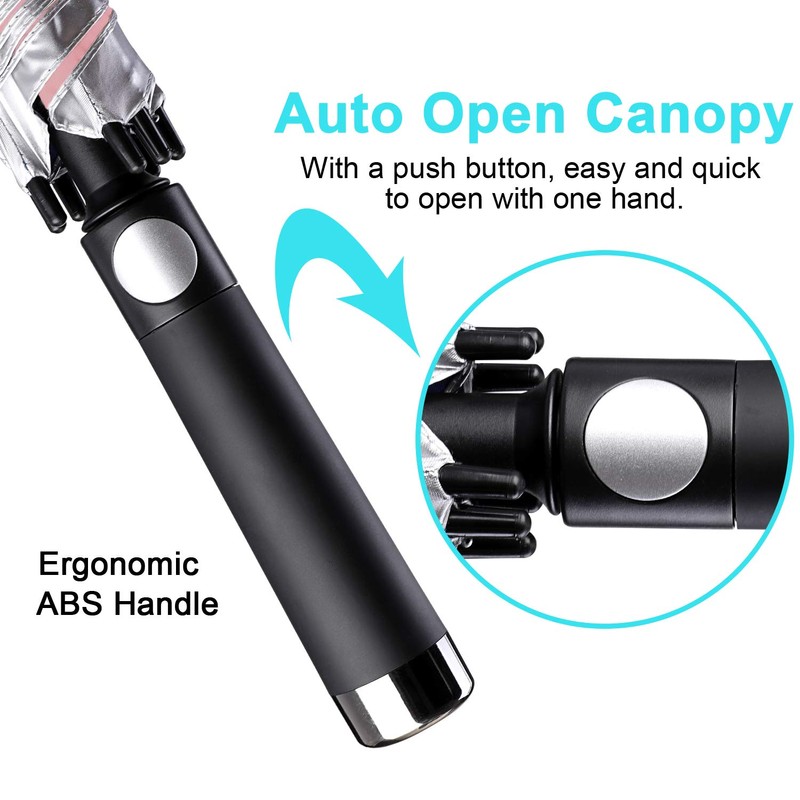 G4Free 62 Inch UV Protection Golf Umbrella Extra Large Windproof