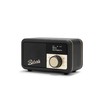Roberts PETITE2 FM/DAB/DAB+ Portable Radio, Bluetooth, Alarm, Black