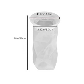 IBC Nylon Lid Filter 2 Pack IBC Lid Nylon Filter Screen Rain Water Filter, for Venting Ton Barrel Plastic Cover Tote Tank Lid Breath Cover