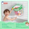 UNEEDE Bath Toy Storage with 3 Compartments, Bath Toy Storage,