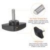 QUARKZMAN Pack of 4 T-wing Knobs Thumb Screws M5 x