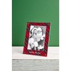 Mud Pie Acrylic Santa Frame; 8" x 6"