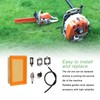 Blower Air Filter with Spark Plug Air Filter Replacement Parts