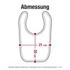 Geschenk mit Namen personalisiert by Shirtracer - Baby Bib -