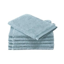 De Witte Lietaer Contessa Wash Cloth 16 x 22 cm Ice Blue Pack of 6