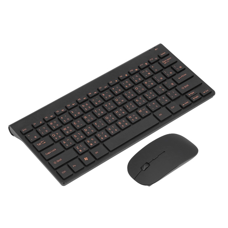 Chinese English Keyboard 78 Keys 2.4G Wireless Keyboard Mouse Combo
