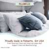 Pillowflex Synthetic Down Pillow Insert - 28x28 Down Alternative Pillow,