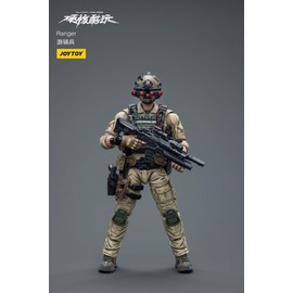 JOYTOY Ranger Military Figure, 1/18 Scale, PVC & ABS, Painted Action Figure