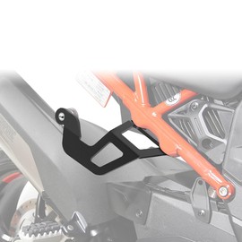 Xitomer Exhaust Hanger Brackets Compatible with Multistrada V4 V4S 2021-2024 Motorcycle Exhaust Hanger Fit for 2024 Multistrada V4 Aluminum Exhaust Pipe Muffler Pipe Support Guard Holder