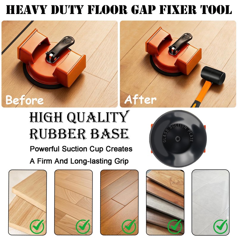 Floor Gap Repair Tool, URABLAZ Floor Gap Fixer Tool with