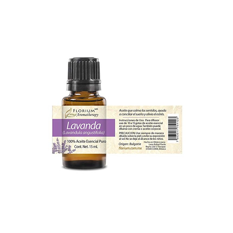 Lavanda - Aceite Esencial Puro 15 ml - Grado Terapéutico