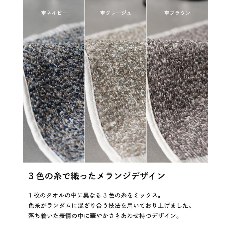 [TAVARAT] スポーツタオル マフラータオル 今治タオル ジム 綿100% アウトドア ランニング (ネイビー, 1枚（マフラーサイズ）)