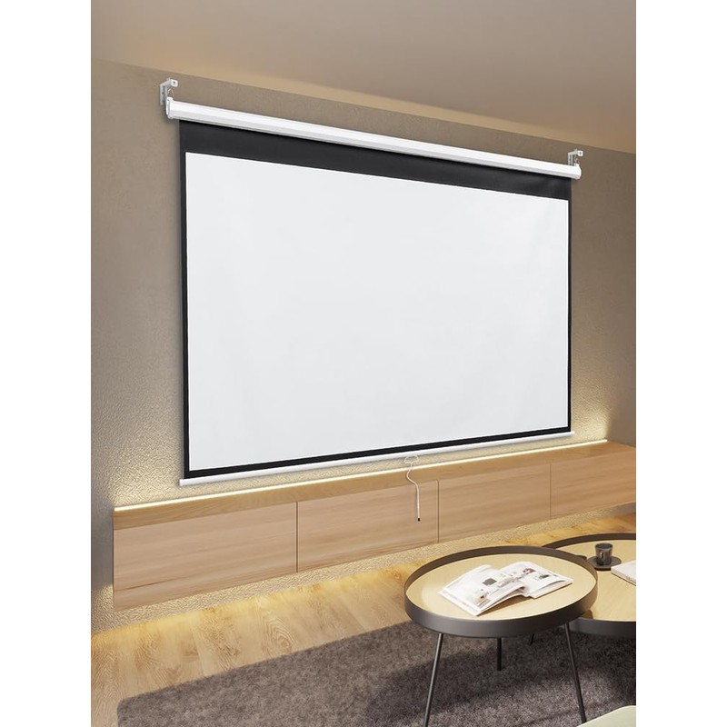 E-Supply EEX-PSKA01WH Screen Hanging Bracket, Ceiling, Wall Mount Bracket, Load