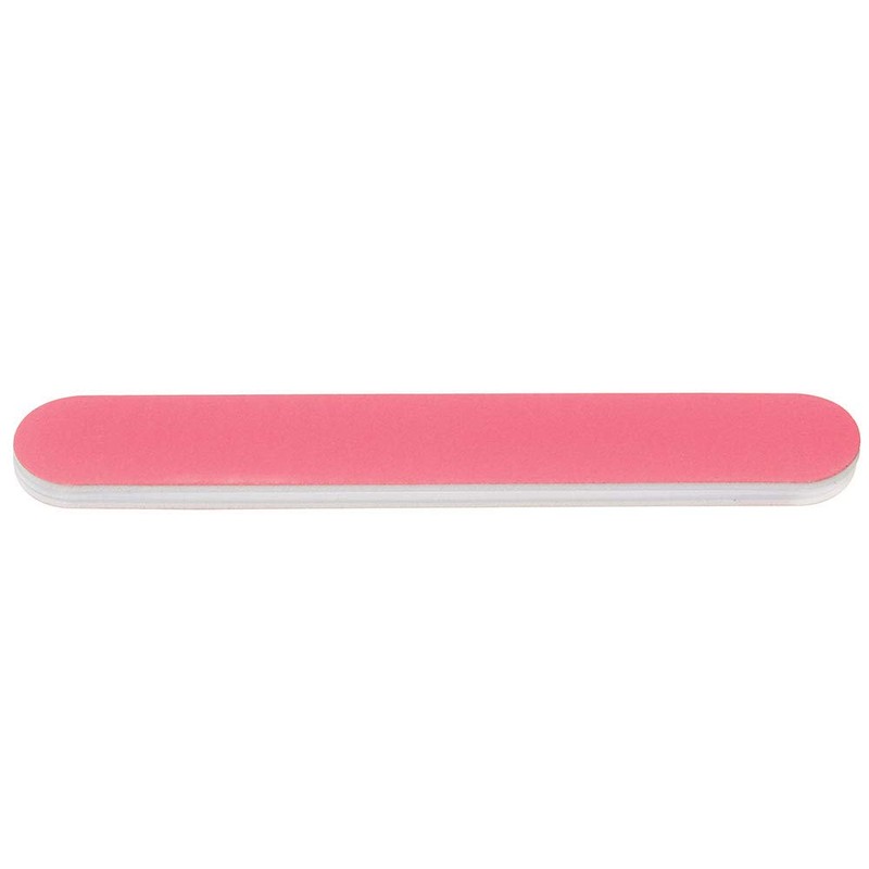 ForPro Professional Collection Mini Foam Board, Double-Sided Nail File, Pink,