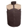 Western Welder FR Vest (Brown/Khaki, Medium)