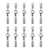 Honbay 10PCS 3mm Stainless Steel Leather Cord End Caps with