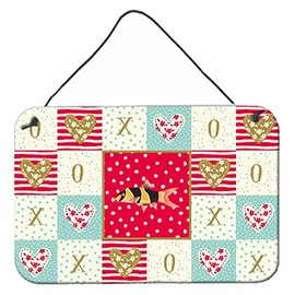 Caroline's Treasures Clown Loach Fish Love Door Hanging Prints Wall-Decor, Multicolor