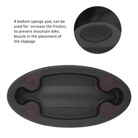 ANKROYU Bicycle Front Wheel Pad, Bicycle Indoor Training Front Wheel Pad, Bicycle Trainer Pad, Mountain Bike Cycling Accessory for Mountain Bicycle(A)