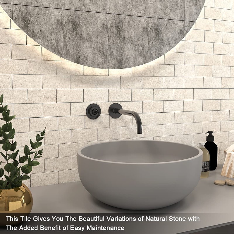 BeNice Peel and Stick Backsplash for Kitchen,Bathroom Wall Backsplash Tile