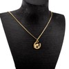 UJIMS Lucky Horseshoe Pendant Necklaces Cowgirl Equestrian Gifts Horseshoe Jewelry