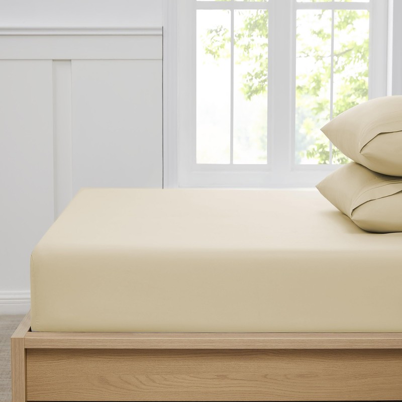 Twin XL Fitted Sheet Only with Full Elastic & Built