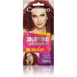 Cameleo - Coloring Shampoo - Wild Plum - Quick and Easy Color Refreshing - Washable Coloring - Tone In Tone - 40ml