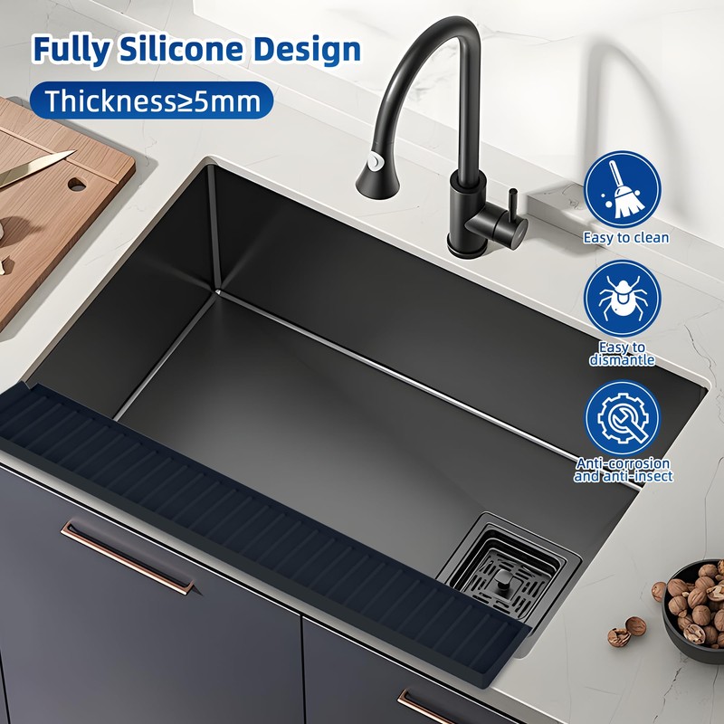 Sink Edge Protectors for Kitchen Single and Double Sink,Kitchen Sinks