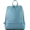 modamoda de T138 Ital Women’s Leather Backpack - baby blue,